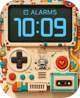 Alarm Box watch face preview for Apple Watch