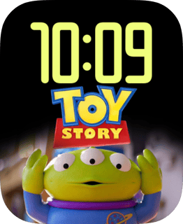 Alien Awe watch face preview image for Apple Watch