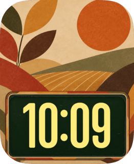 Amber Acres Apple Watch face - Nature