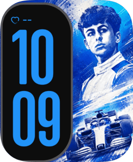 Arvid Lindblad Apple Watch face - Sports
