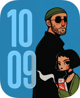 Azure Pair Apple Watch face - Art