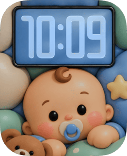 Baby Blue Apple Watch face - Art