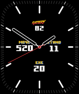 Back for More watch face preview image for Apple Watch