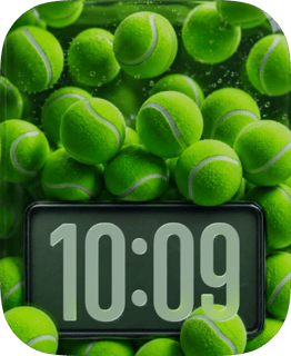 Ball Pile watch face preview for Apple Watch