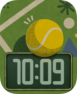 Baseline Bounce watch face preview for Apple Watch