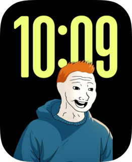 Bloomer watch face preview for Apple Watch