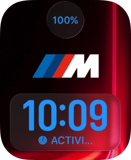 BMW M Pulse watch face preview for Apple Watch