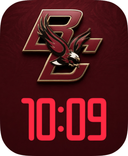 Boston College watch face preview for Apple Watch