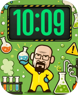 Breaking Bad Chemistry watch face preview for Apple Watch