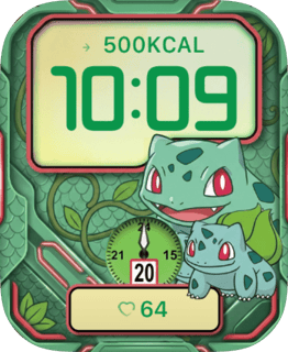 Bulba Pulse Watch Face preview for Apple Watch