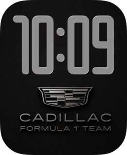 Cadillac F1 Apple Watch face - Sports