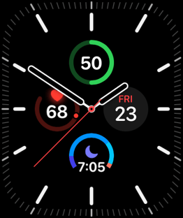 Call It a Day watch face preview image for Apple Watch