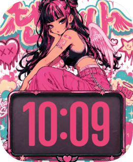 Candy Angel Crush watch face preview for Apple Watch