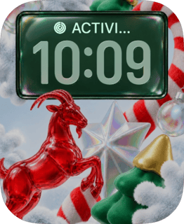 Candy Glass Apple Watch face - Holidays