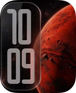 Canyon Scar Apple Watch face - Space and Sci-Fi