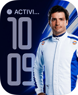 Carlos Sainz Apple Watch face - Sports