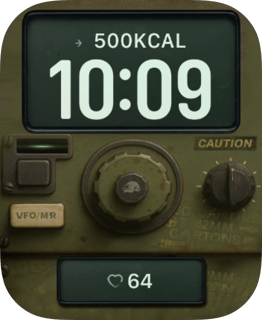 Field Console watch face preview for Apple Watch