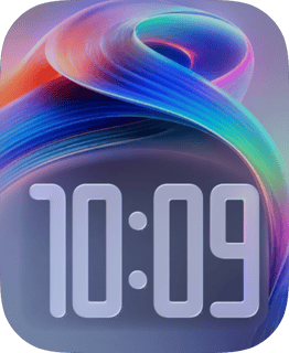 Chroma Ribbon watch face preview image for Apple Watch