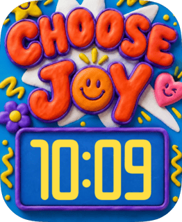 Clay Joy Apple Watch face - Art