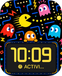 Confetti Arcade Apple Watch face - Video Games