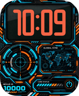 Coral Scope Apple Watch face - Space and Sci-Fi