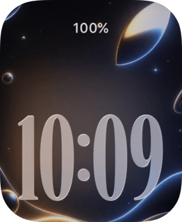 Cosmic Apple watch face preview for Apple Watch