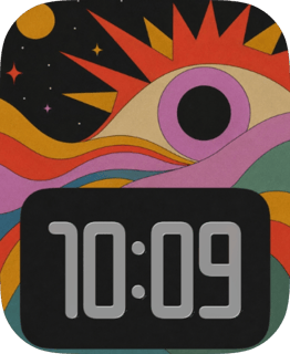 Cosmic Eye watch face preview image for Apple Watch