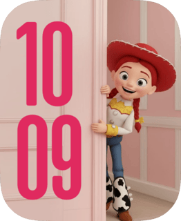 Cowgirl Peek watch face preview image for Apple Watch