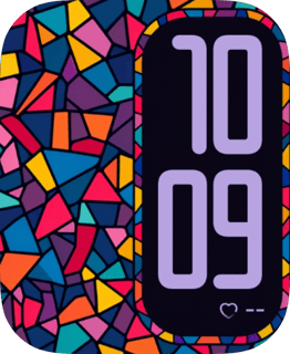 Cut Glass Apple Watch face - Art