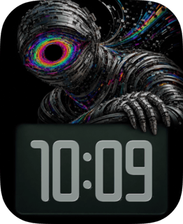 Data Void watch face preview image for Apple Watch