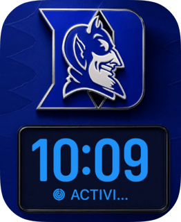 Duke watch face preview for Apple Watch