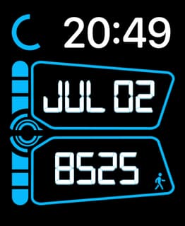 Dune watch face preview for Apple Watch
