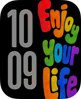 Enjoy Life watch face preview image for Apple Watch