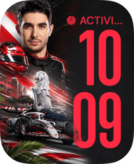 Esteban Ocon Apple Watch face - Sports