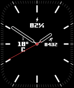 Extra Life watch face preview image for Apple Watch