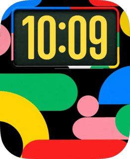 Flat Arc Apple Watch face - Art