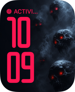 Fog Skulls Apple Watch face - Holidays