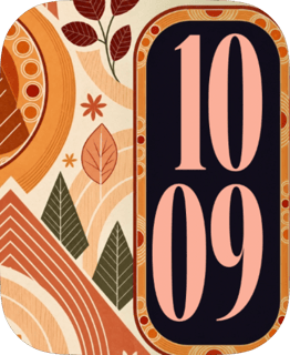 Folk Harvest Apple Watch face - Nature