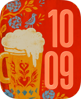 Folk Stein watch face preview for Apple Watch