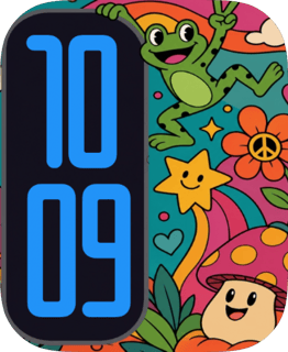Forest Pals watch face preview for Apple Watch