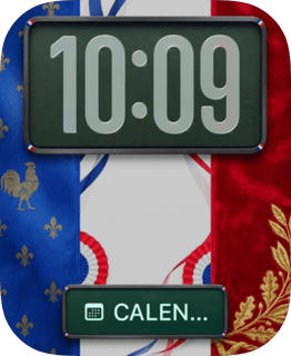 France Flag watch face preview for Apple Watch