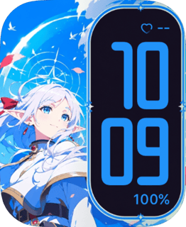 Frost Sky Hero watch face preview for Apple Watch