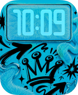 Fur Crown Apple Watch face - Art