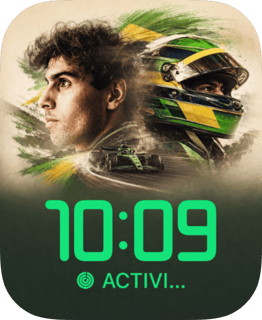 Gabriel Bortoleto Apple Watch face - Sports