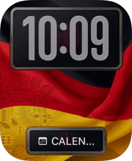 Germany Flag watch face preview for Apple Watch