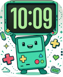 Green Buddy watch face preview for Apple Watch