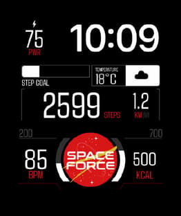 Ground Control watch face preview image for Apple Watch