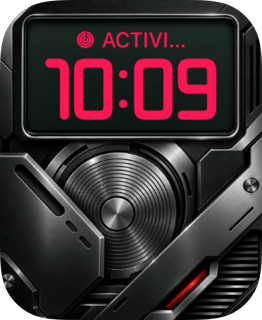 Gunmetal Core watch face preview image for Apple Watch