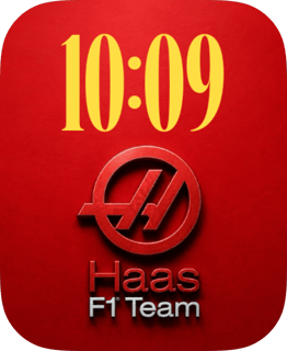 Haas F1 Apple Watch face - Sports