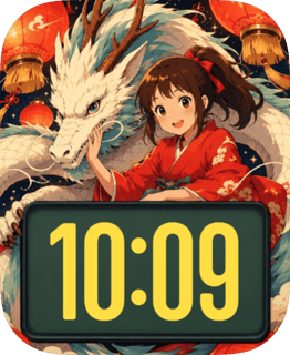 Haku Spirit River watch face preview for Apple Watch